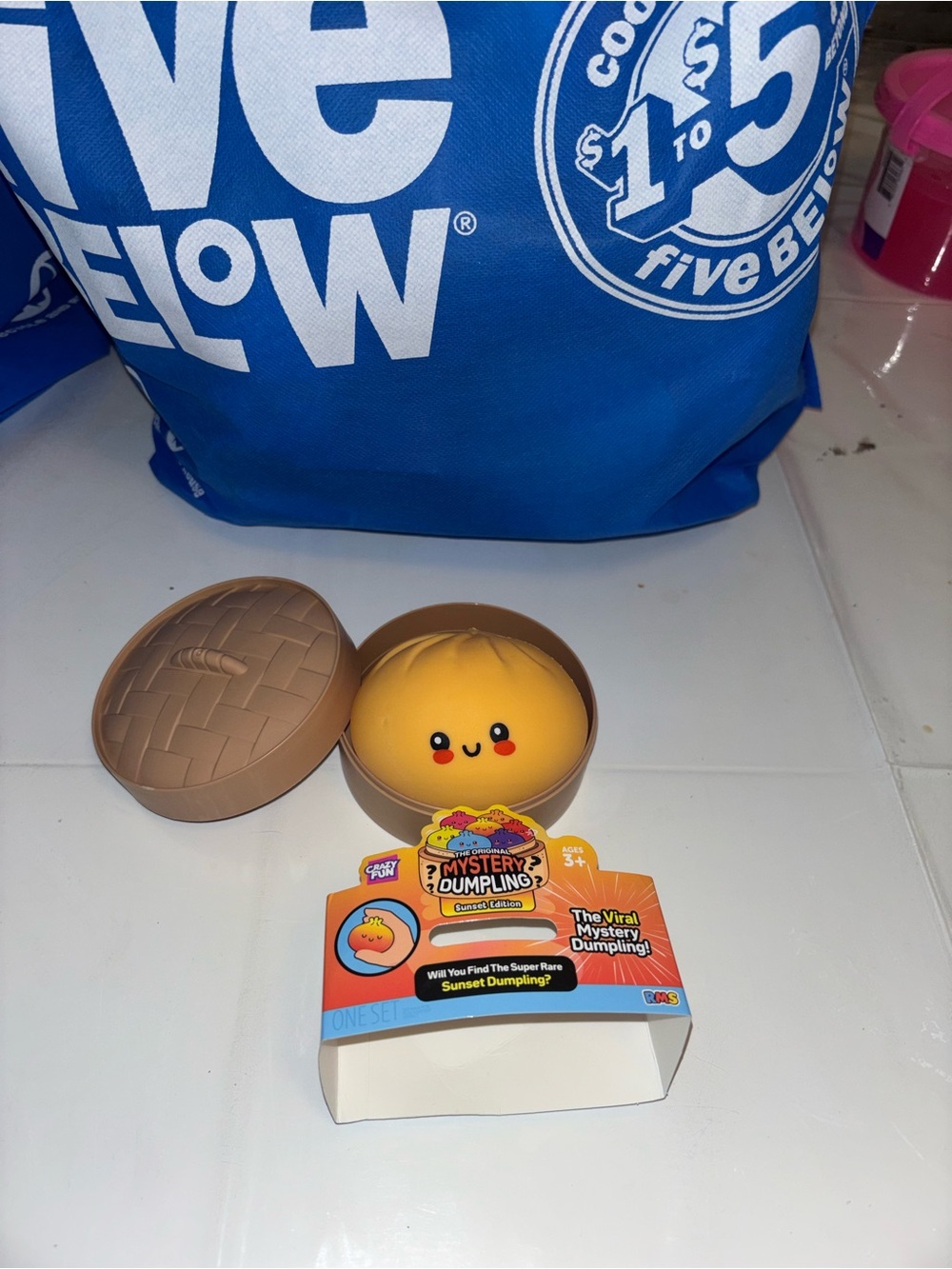Mystery Dumpling Surprise Toy - Yellow Dumpling Play Figure